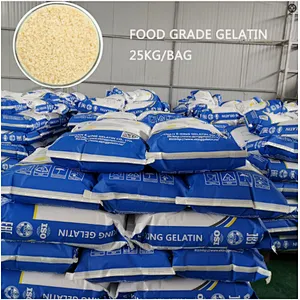 Bovine Gelatin Powder Granular Gelatin beef Hide Beef Skin pharma Gelatin 160 180 Bloom 8 mesh